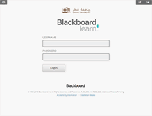 Tablet Screenshot of mybb.qu.edu.qa